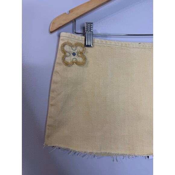 I.AM.GIA Fauna Mini Skort Tan Demin Women's XS New - Picture 5 of 16
